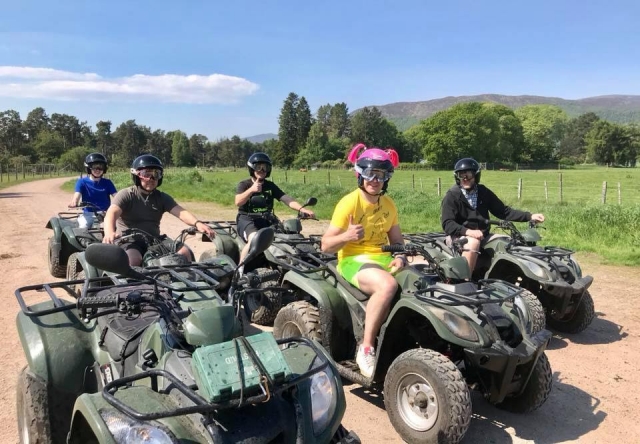Quads with friends